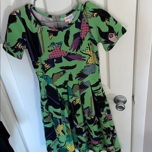 LuLaRoe Amelia Disney Maleficent